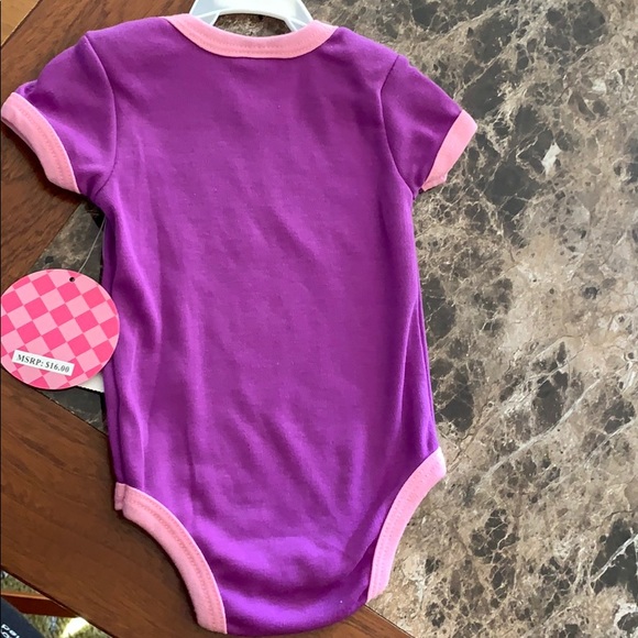 Funny Bunny 3-6 Months Girls Onesie. - Picture 3 of 3